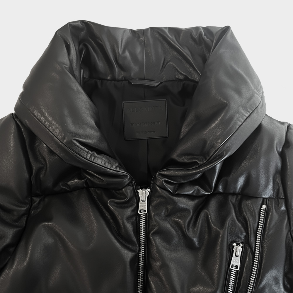 Super Flea Market+AllSaints+Black bomber jacket+Brand archive 1